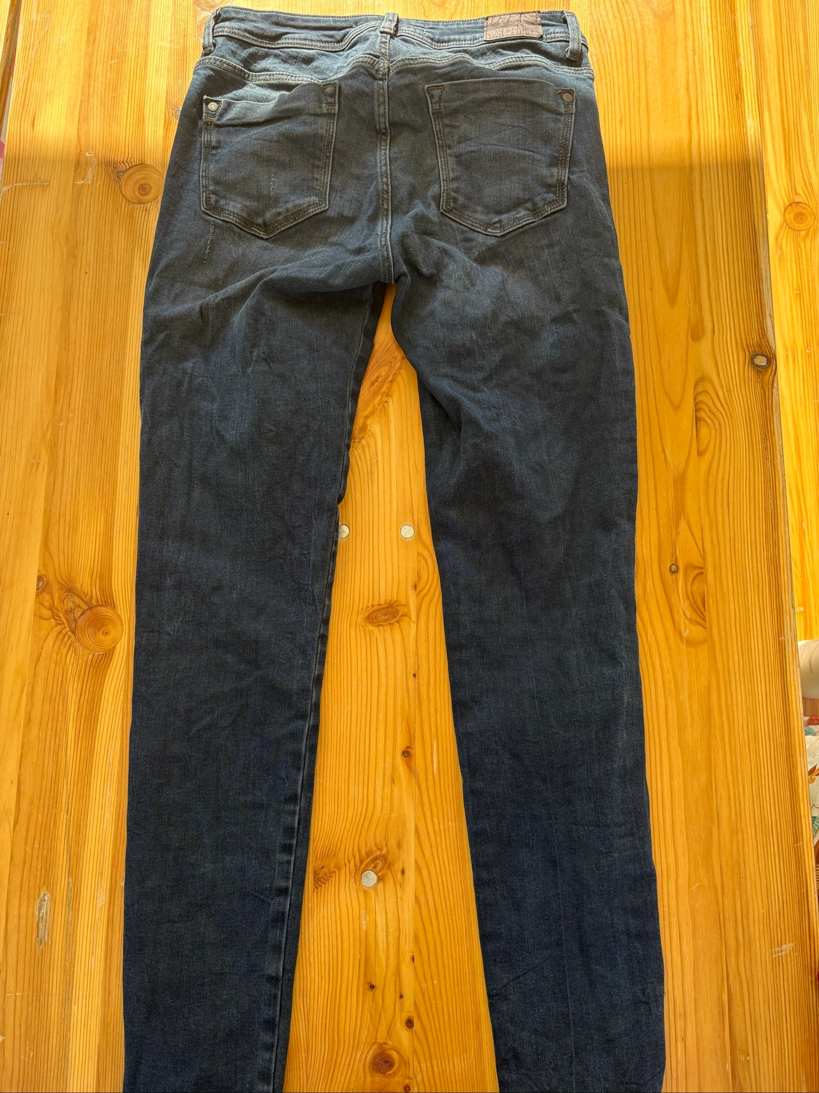 Women's jeans size 36 Zara red flower detail – photo 8